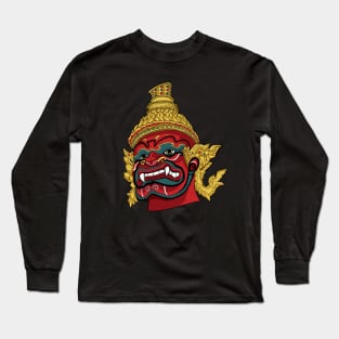 Thai Demon Red Long Sleeve T-Shirt